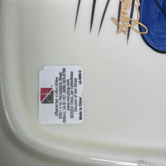 Character Collectable Cat & Bird Plate - Picture 8 of 8